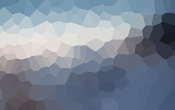 A blue and white abstract background with some shapes