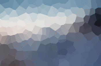 A blue and white abstract background with some shapes